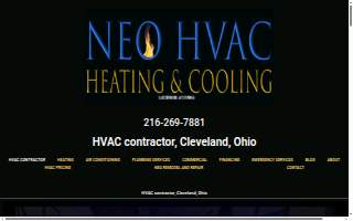 Northeast Ohio HVAC, LLC website