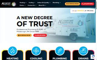 A-Comfort Service, Inc website