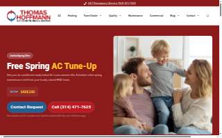 Thomas Hoffmann Air Conditioning & Heating LLC website