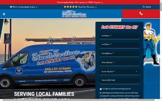 Stuart Services website
