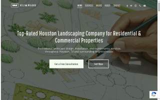Natural Wonders Landscaping website