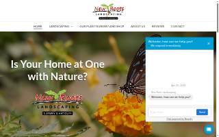New Roots website