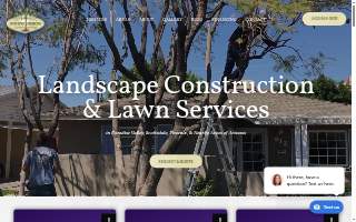 Divine Design Landscaping website