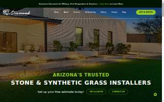 Diamond Stone & Synthetic Grass website