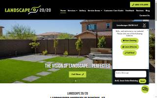 Landscape 20/20 LLC website