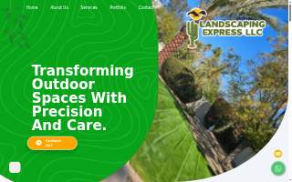 Landscaping Express LLC website