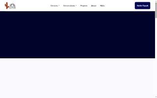 Sunrise Landscape Services website