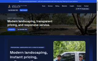 Canopy Land Solutions website