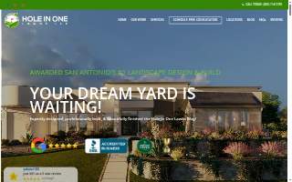 Hole In One Lawns website
