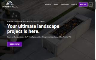 Zion Landscape Co. website