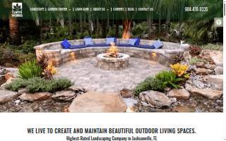 Earth Works Jax Lawn Care and Landscaping website