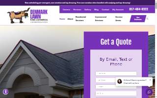 Denmark Lawn website