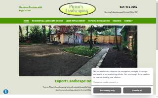 Pitzer's Landscaping website