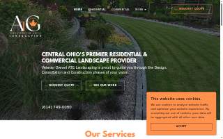 Alexander The Great Landscaping LLC website