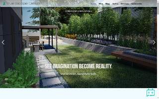True Scape Design website