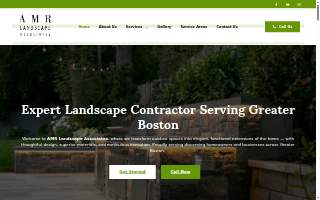 AMR Landscape Associates - Boston website