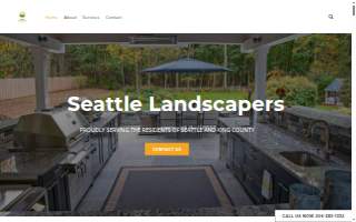 Seattle Landscapers website