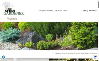 The Urban Gardener Landscape Service LLC website