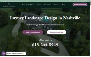 Gardens of Babylon Landscapes website