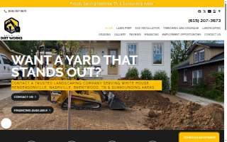 Nashville Dirt Works, LLC website