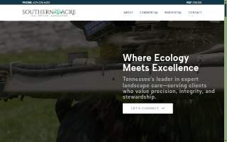 Southern Acre Landscaping website