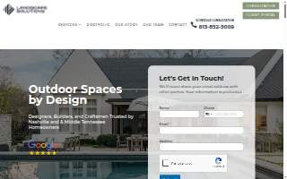 Landscape Solutions website