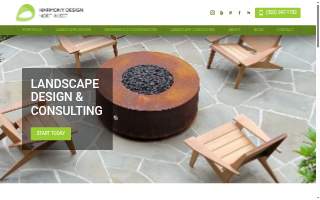 Harmony Design Northwest website