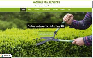 Hopkins PDX Services website