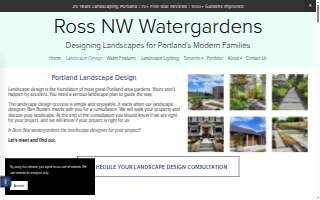 Ross NW Watergardens website