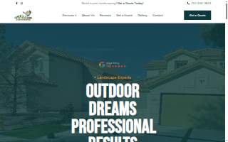 New horizon landscapes website