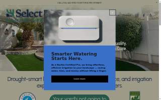 Select Landscape website