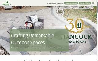 Hancock Landscape LLC website