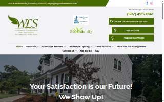 Wayne's Lawn Service website