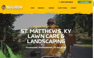 Augusta Lawn Care of St. Matthews website