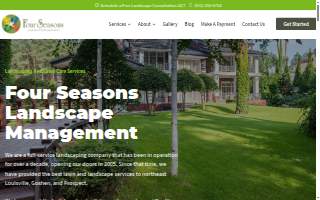 Four Seasons Landscape Management website