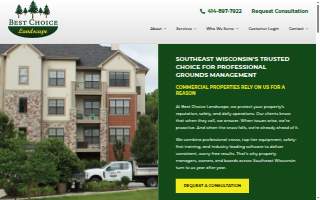 Best Choice Landscape website