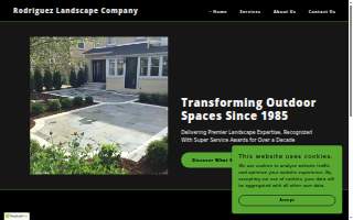 Rodriguez Landscape Company website