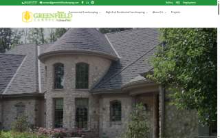 Greenfield Landscaping of Milwaukee website