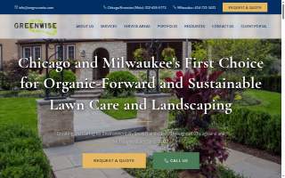 Greenwise Organic Lawn Care of Milwaukee website
