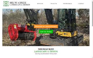 Milwaukee Landscape & Design website