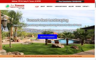 All Terrain Landscape Creations, Inc. website