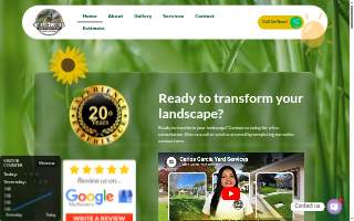 Carlos Yard Service website