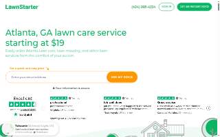 LawnStarter of Atlanta website