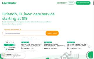 LawnStarter - Orlando website