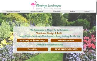 Flamingo Landscapes Corp. website