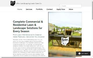 The Ohio Landscaping Lawn Care Company of Cleveland website