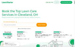 LawnStarter of Cleveland website