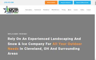 MVP Snow n' Lawn website