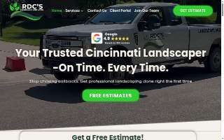 RDC'S Landscape and lawn website