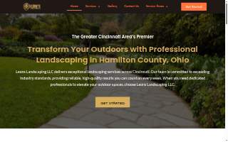 Leon's Landscaping LLC website